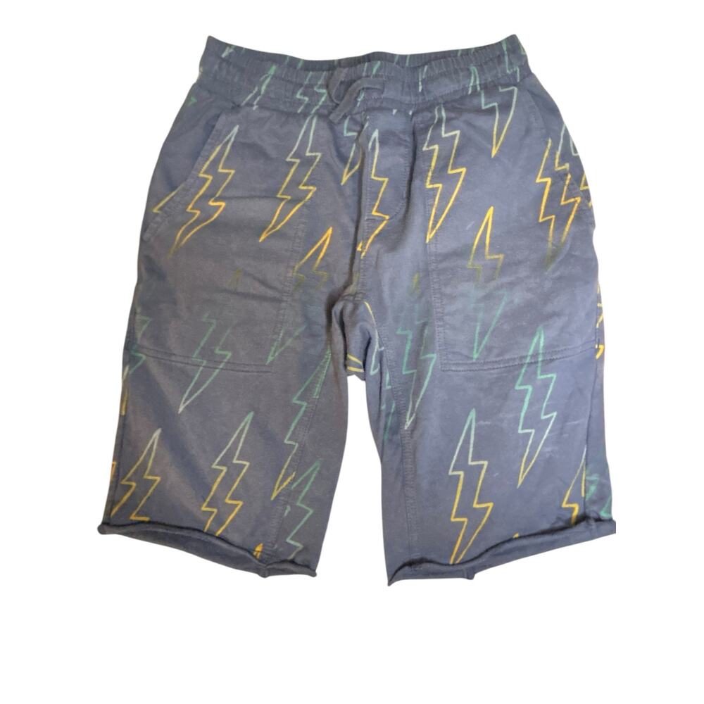 Tea Collection grey lightening bolts size 16